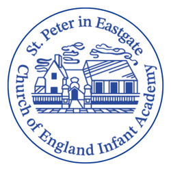 The Lincoln St Peter-in-Eastgate CE Infants Academy logo