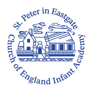 The Lincoln St Peter-in-Eastgate CE Infants Academy logo