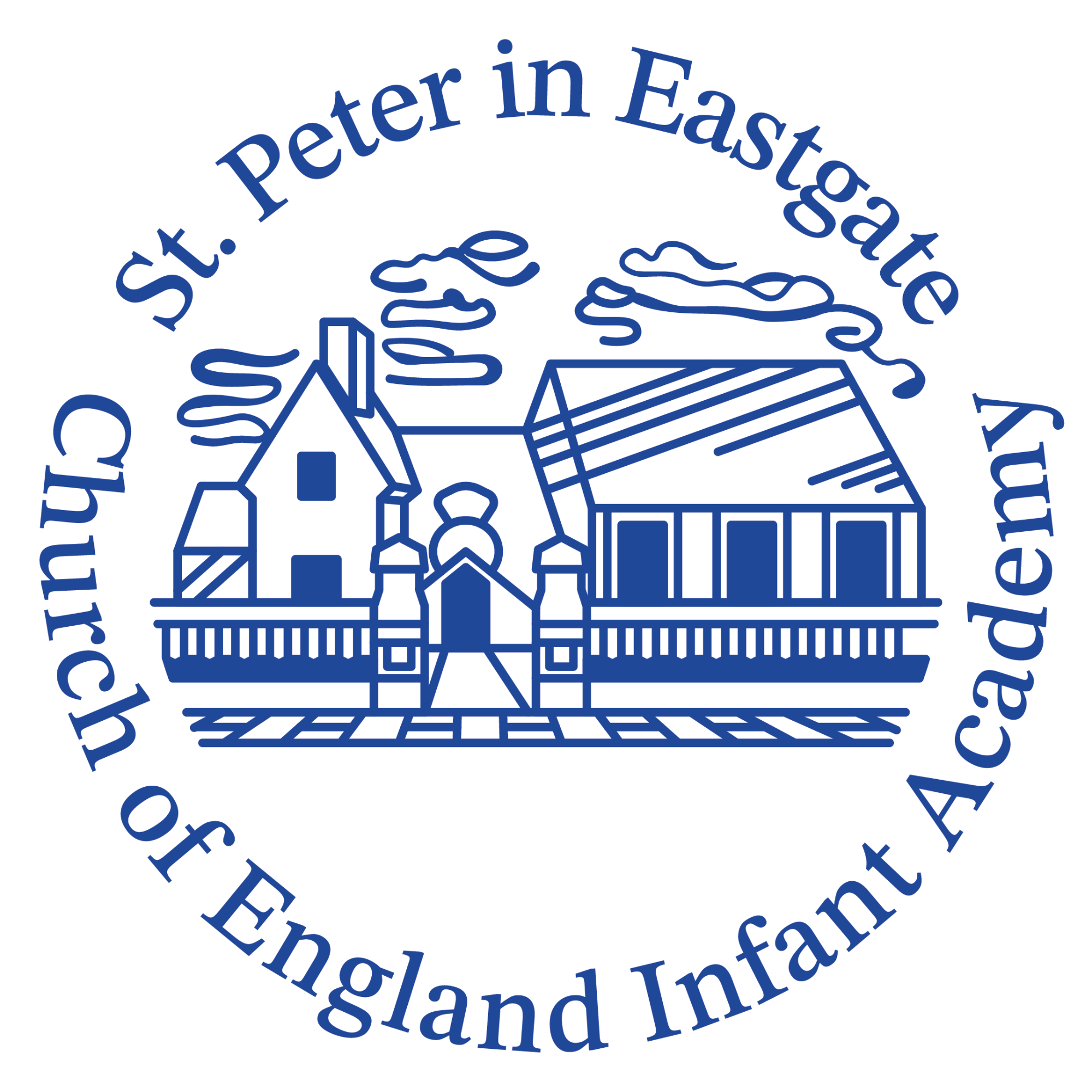 The Lincoln St Peter-in-Eastgate CE Infants Academy logo