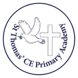 St Thomas' CE Primary Academy logo